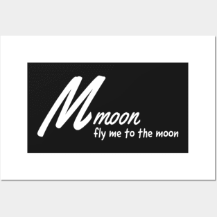 Fly me to the moon. Posters and Art